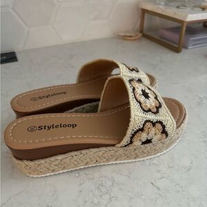 Crochet Platform sandals
